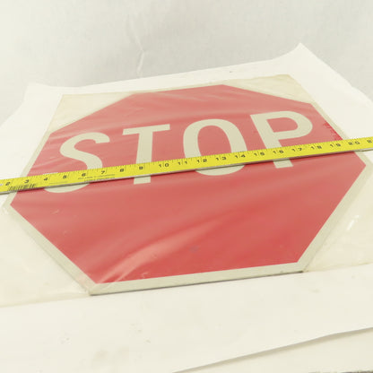 18" Aluminum Reflective STOP Sign