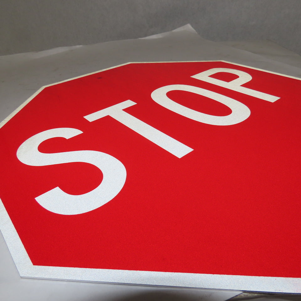 18" Aluminum Reflective STOP Sign