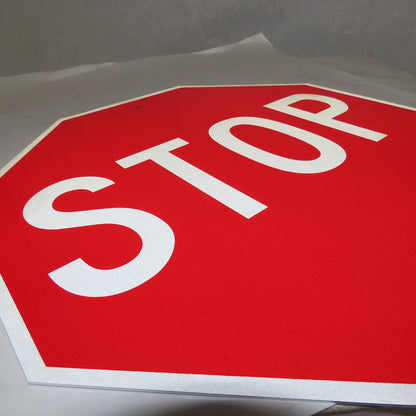 18" Aluminum Reflective STOP Sign