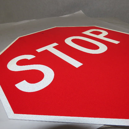 18" Aluminum Reflective STOP Sign