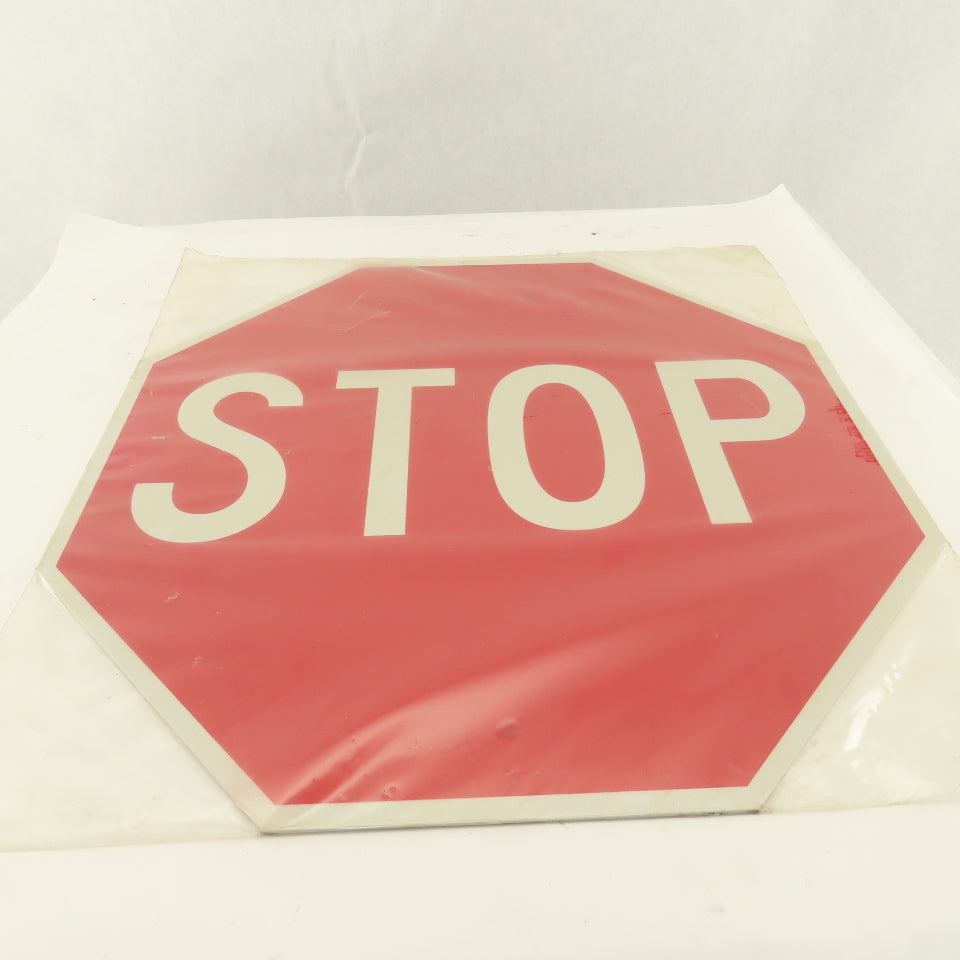 18" Aluminum Reflective STOP Sign