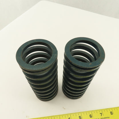 2-1/2" x 6" Heavy Load GREEN Die Spring 1-7/8" Hole Lot Of 2