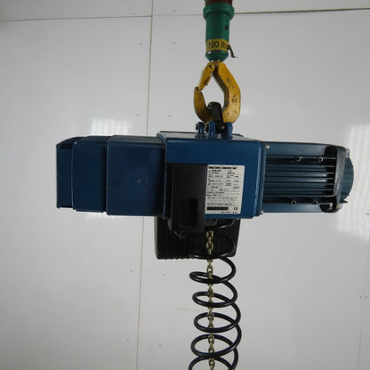 Demag DCMS-PRO 1-125 1/1 H2.8 VS30-30 275LB Electric Hoist 15' Lift 460V 3Ph