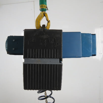 Demag DCMS-PRO 1-125 1/1 H2.8 VS30-30 275LB Electric Hoist 15' Lift 460V 3Ph