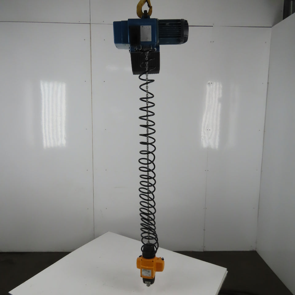 Demag DCMS-PRO 1-125 1/1 H2.8 VS30-30 275LB Electric Hoist 10' Lift 460V 3Ph