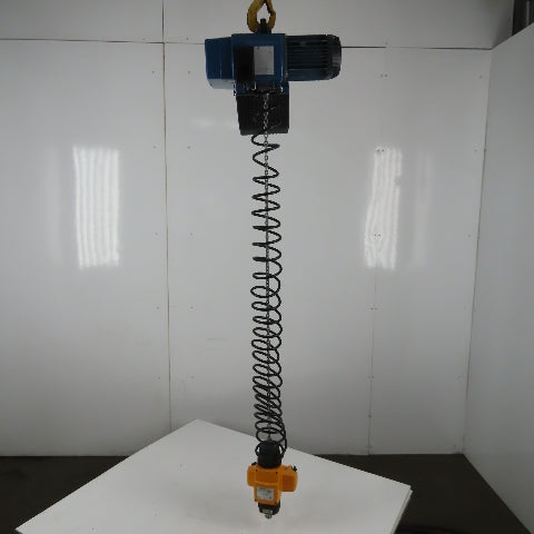 Demag DCMS-PRO 1-125 1/1 H2.8 VS30-30 275LB Electric Hoist 10' Lift 460V 3Ph