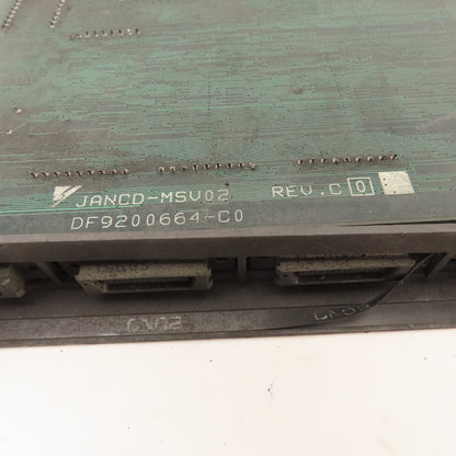 Yaskawa JANCD-MSV01B-2 JANCD-MSV02 Circuit Board