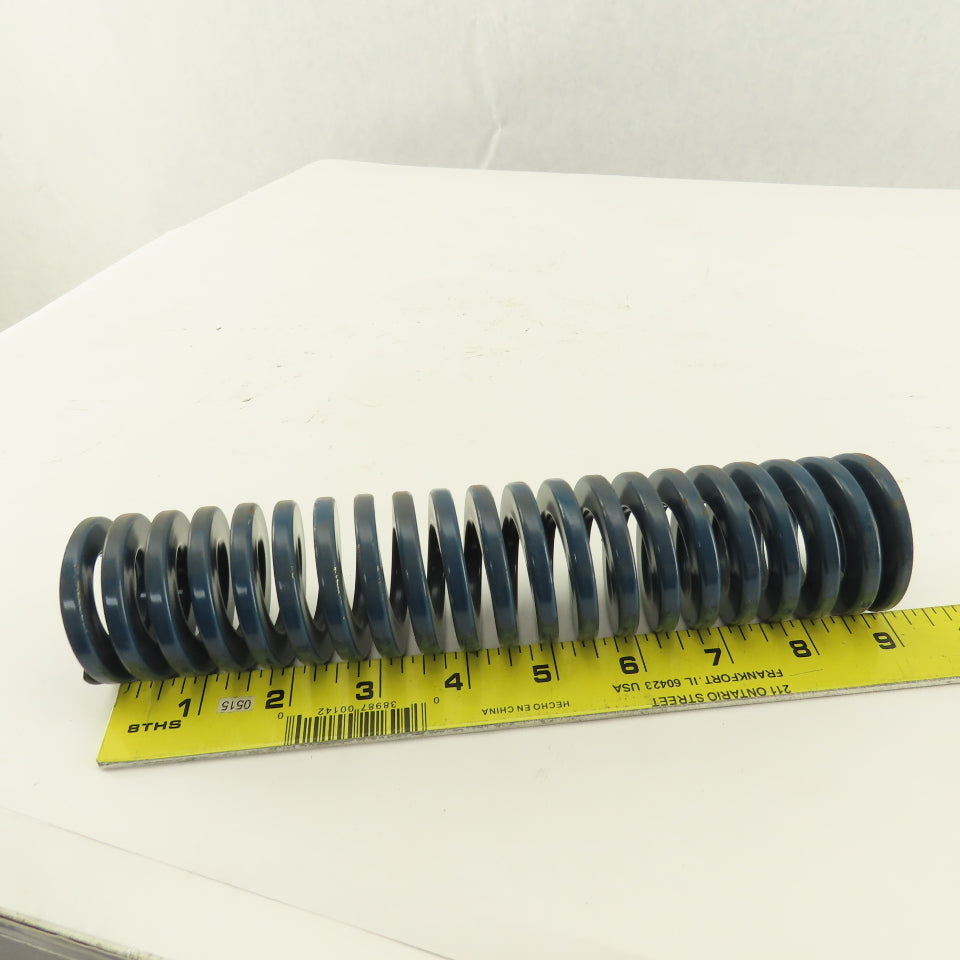1-15/16" OD x 9" Medium Duty Load BLUE Die Spring 1" Center Lot Of 2