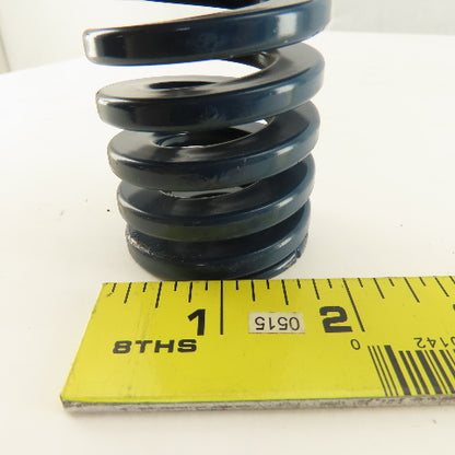 1-15/16" OD x 9" Medium Duty Load BLUE Die Spring 1" Center Lot Of 2
