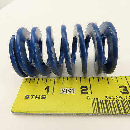 1-1/2 OD x 2-1/2" Medium Duty Load BLUE Die Spring 3/4" Center Lot Of 5