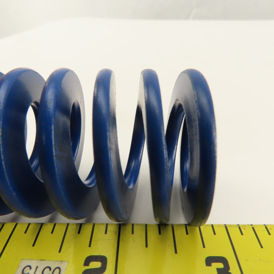 1-1/2 OD x 2-1/2" Medium Duty Load BLUE Die Spring 3/4" Center Lot Of 5