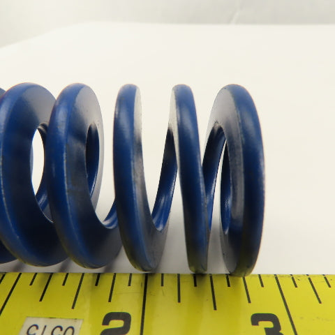 1-1/2 OD x 2-1/2" Medium Duty Load BLUE Die Spring 3/4" Center Lot Of 5