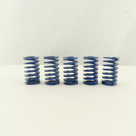 1-1/2 OD x 2-1/2" Medium Duty Load BLUE Die Spring 3/4" Center Lot Of 5