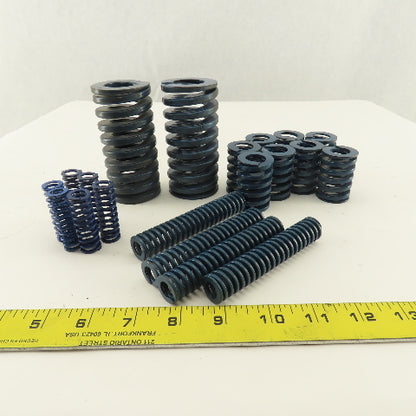 Misc. Sizes BLUE Med Load Die Spring Mixed Lot Of 20 See Description For Sizes