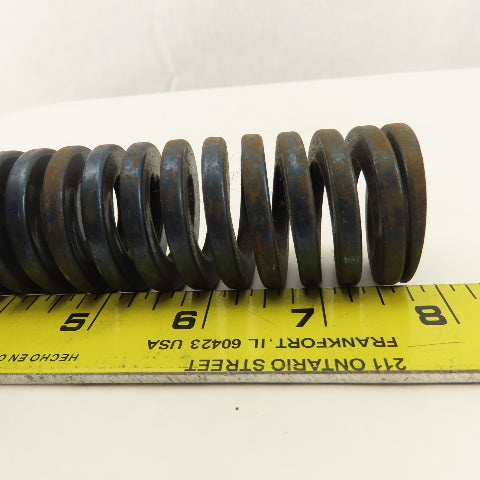 1-1/2 x 10" Long 7/8" Hole Diameter BLUE Med Load Die Spring Lot Of 3