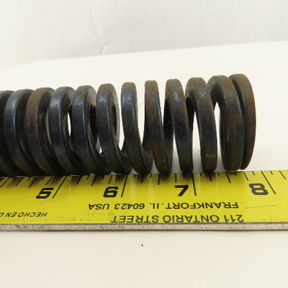1-1/2 x 10" Long 7/8" Hole Diameter BLUE Med Load Die Spring Lot Of 3