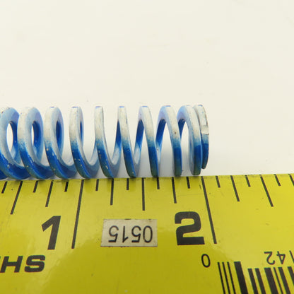 5/8 x 2" Long 3/8" Hole Diameter White Blue Stripe Med Load Die Spring Lot Of 4