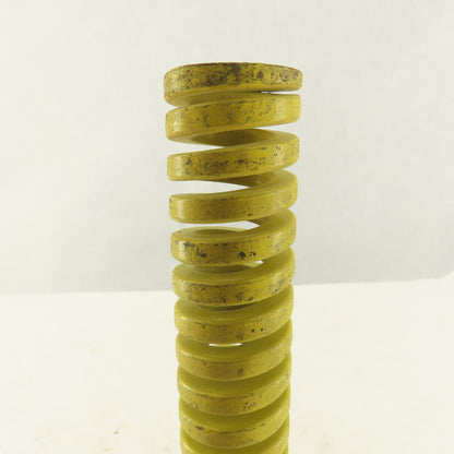 1-1/4" x 8" Long 5/8" Hole Diameter Heavy Load Yellow Die Spring Lot Of 5