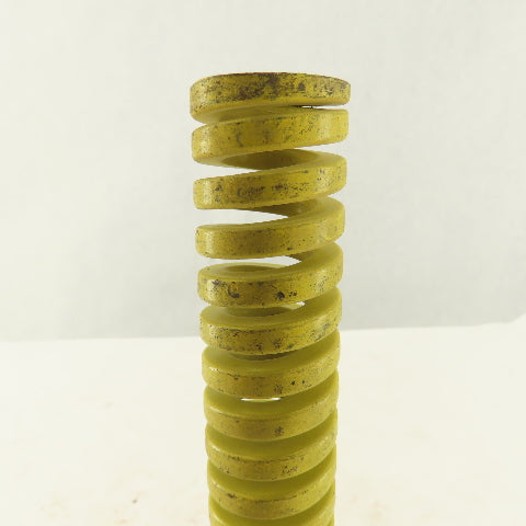 1-1/4" x 8" Long 5/8" Hole Diameter Heavy Load Yellow Die Spring Lot Of 5