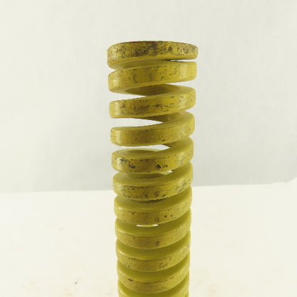1-1/4" x 8" Long 5/8" Hole Diameter Heavy Load Yellow Die Spring Lot Of 5