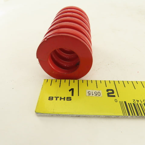 Moeller RHL150-250 1-1/2" x 2-1/2"  Long Medium Heavy Load RED Die Spring Lot 2