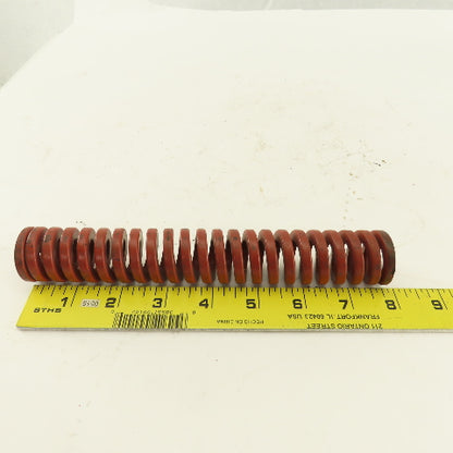 1-1/4" x 8" Long 11/16" Hole Medium Heavy Load RED Die Spring Lot Of 6