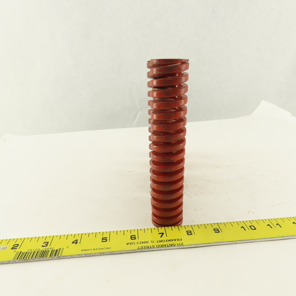 1-1/4" x 6" Long 11/16" Hole Medium Heavy Load RED Die Spring Lot Of 6
