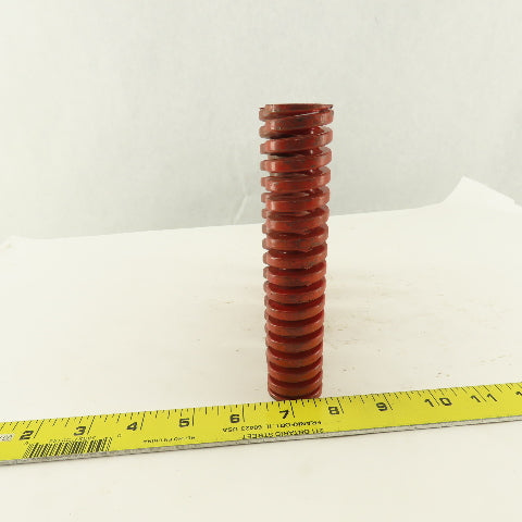 1-1/4" x 6" Long 11/16" Hole Medium Heavy Load RED Die Spring Lot Of 6
