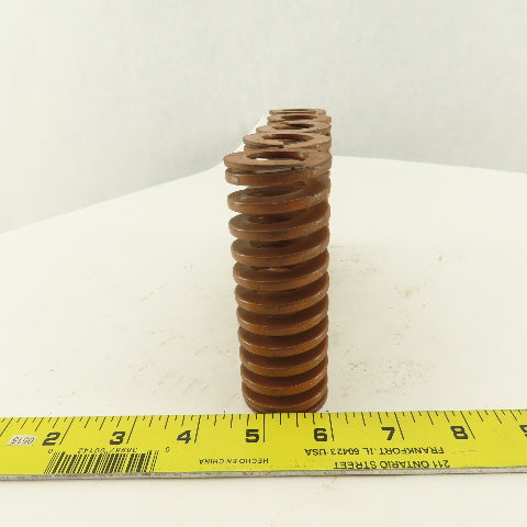 1-1/2" x 4" Long 13/16" Hole Heavy Load BROWN Die Spring Lot Of 5