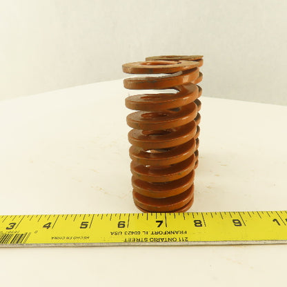 2" x 4" Long 1" Hole Heavy Load BROWN Die Spring Lot Of 5