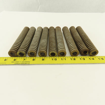 Lee Spring 1" x 6" Long 1/2" Hole Gray Light Duty Die Spring Lot Of 9