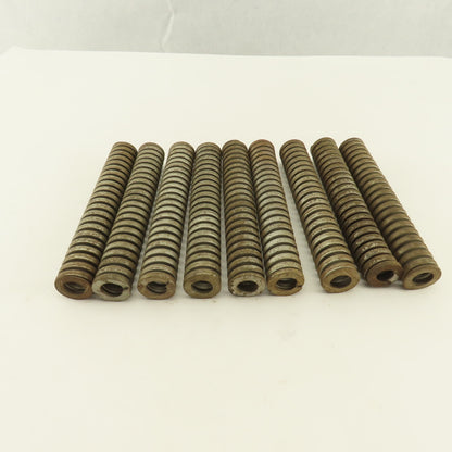 Lee Spring 1" x 6" Long 1/2" Hole Gray Light Duty Die Spring Lot Of 9