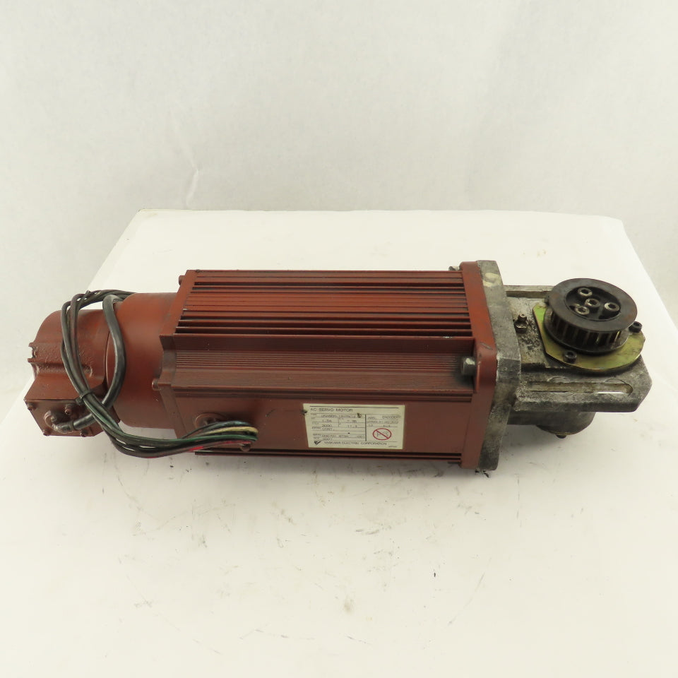 Yaskawa USASEM-18YRW12 AC Servo Motor 1.54kW 2000RPM And Gear Head
