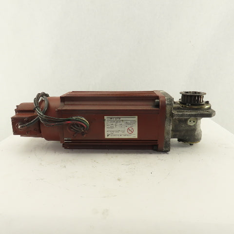 Yaskawa USASEM-18YRW12 AC Servo Motor 1.54kW 2000RPM And Gear Head