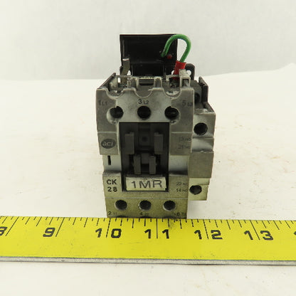 Advance Controls CK28 600VAC 3Ph 20Hp Contactor 120V Coil
