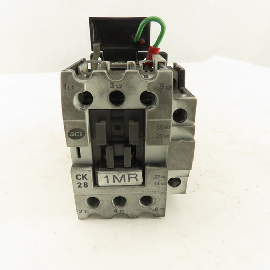 Advance Controls CK28 600VAC 3Ph 20Hp Contactor 120V Coil