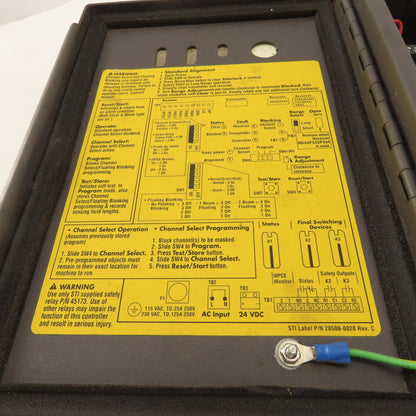 STI SP-LCC-FB-AC1-U Safety Light Curtain Control Module