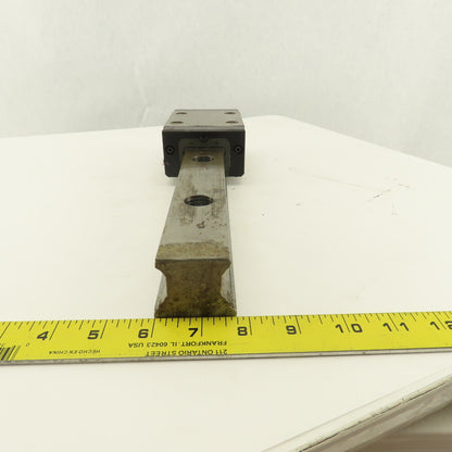 Star 45mm Linear Profile Guide Rail Bearing Block Assembly 14-5/8" Long