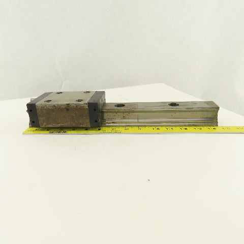 Star 45mm Linear Profile Guide Rail Bearing Block Assembly 14-5/8" Long
