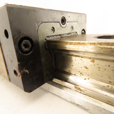Star 45mm Linear Profile Guide Rail Bearing Block Assembly 14-5/8" Long