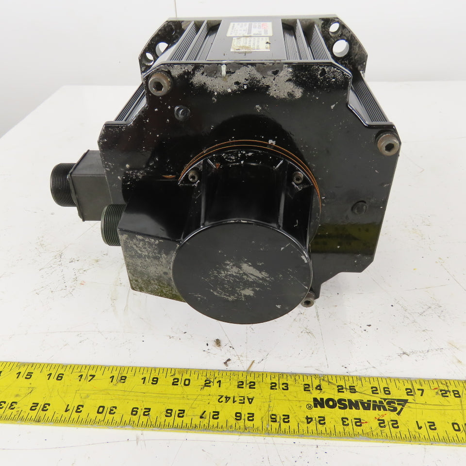 Nachi MFM552Q3V 5.5kW 2000RPM 32mm Shaft AC Servo Motor W/ Brake