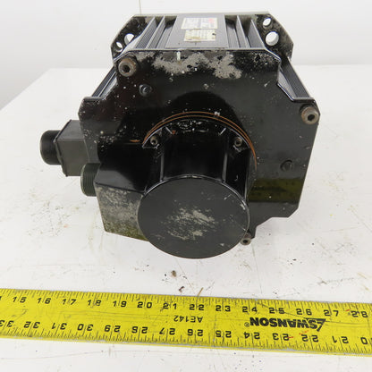 Nachi MFM552Q3V 5.5kW 2000RPM 32mm Shaft AC Servo Motor W/ Brake