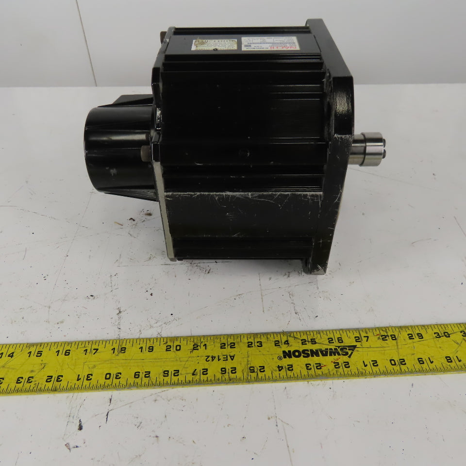 Nachi MFM552Q3V 5.5kW 2000RPM 32mm Shaft AC Servo Motor W/ Brake