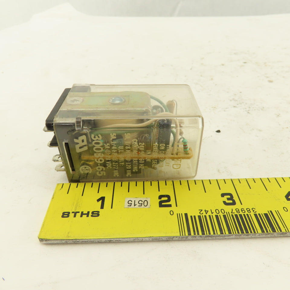 Deltrol 165TD Time On Delay 2 Second Timing Relay Ice Cube