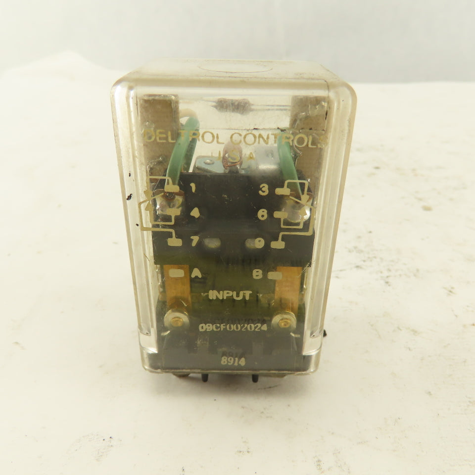 Deltrol 165TD Time On Delay 2 Second Timing Relay Ice Cube