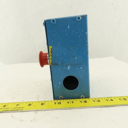 6 x 4 x 3" Remote E-Stop Electrical Enclosure 600V NC