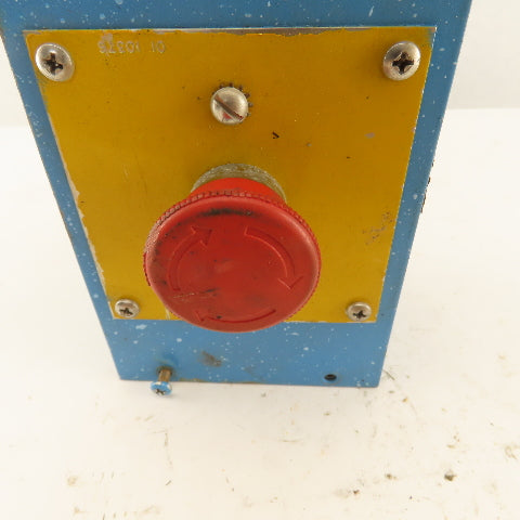 6 x 4 x 3" Remote E-Stop Electrical Enclosure 600V NC