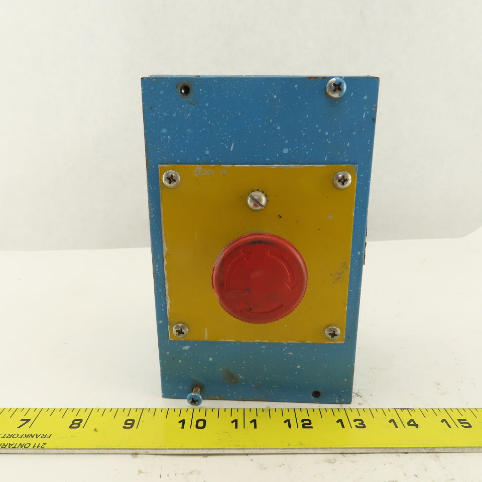 6 x 4 x 3" Remote E-Stop Electrical Enclosure 600V NC