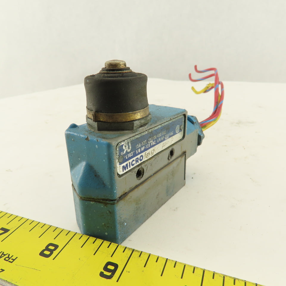 Micro Switch 9R012 240/480V Push Button Limit Switch