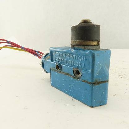 Micro Switch 9R012 240/480V Push Button Limit Switch